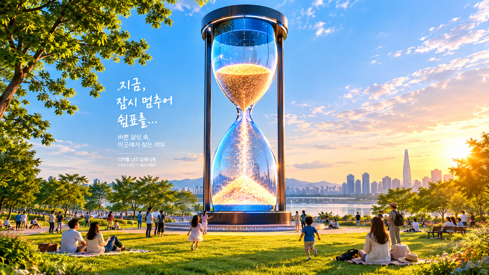 디지털 모래시계 대표 이미지