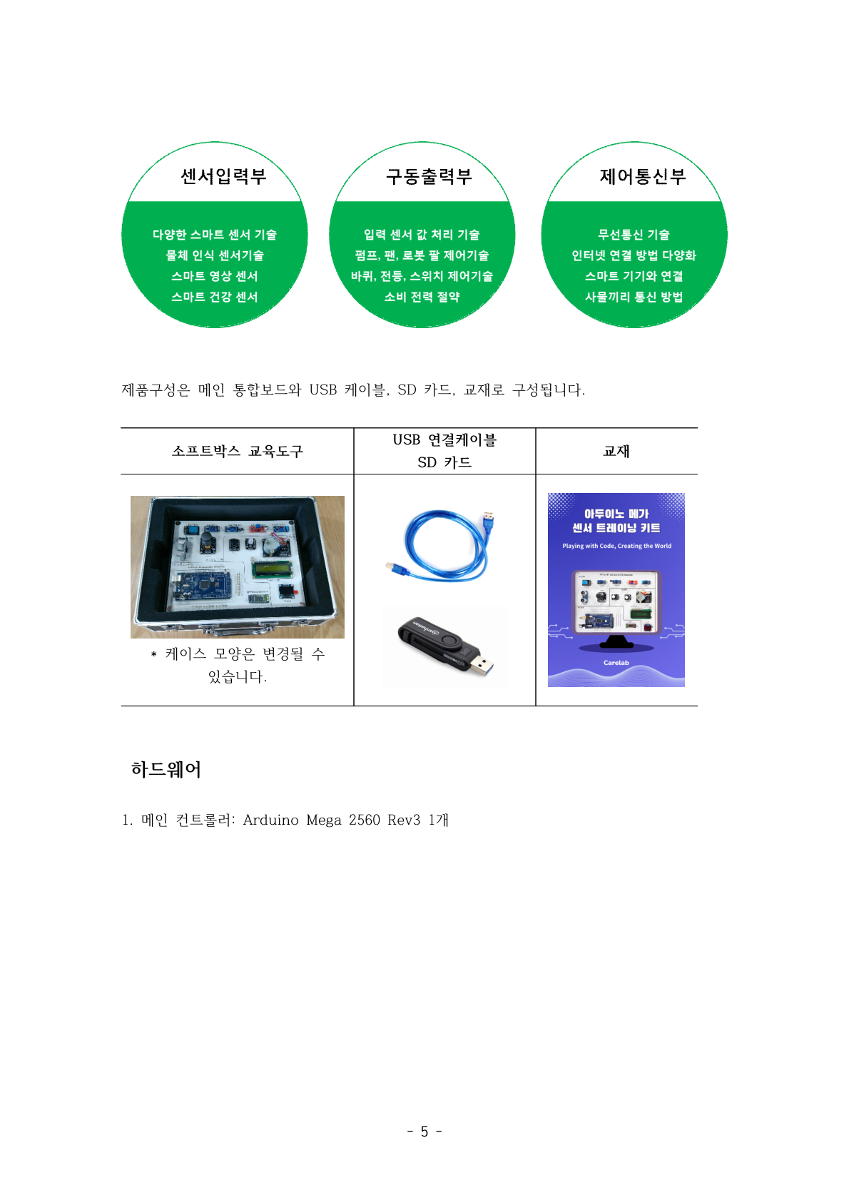 제품 구성 상세